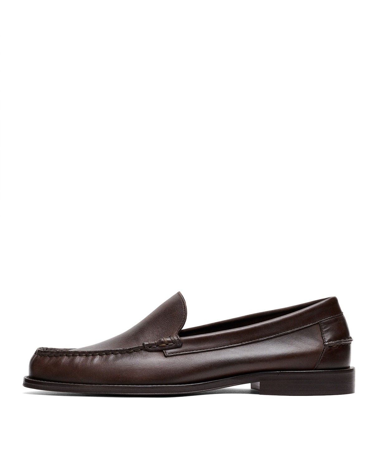 마시모두띠(MASSIMO DUTTI) 오일드 레더 로퍼