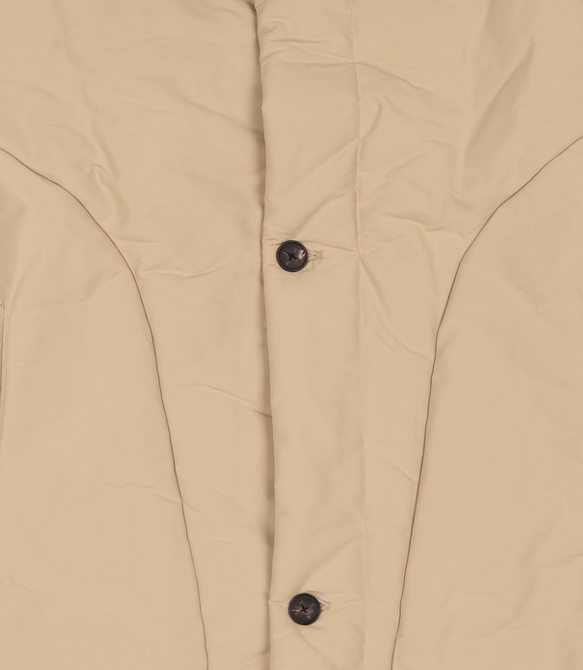 애드오프(ADDOFF) APIA OVERSIZED PADDED COAT BEIGE L