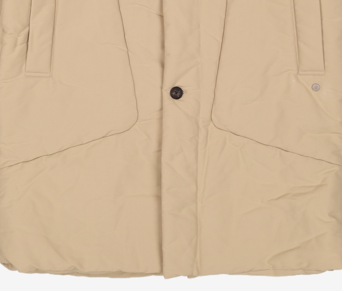 애드오프(ADDOFF) APIA OVERSIZED PADDED COAT BEIGE L