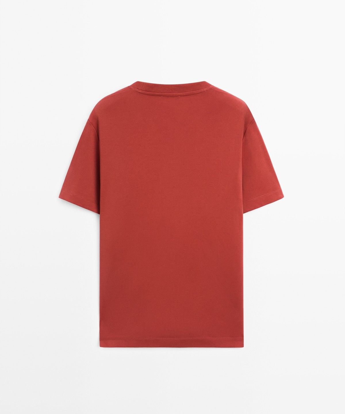 마시모두띠(MASSIMO DUTTI) 100% 코튼 반팔 티셔츠