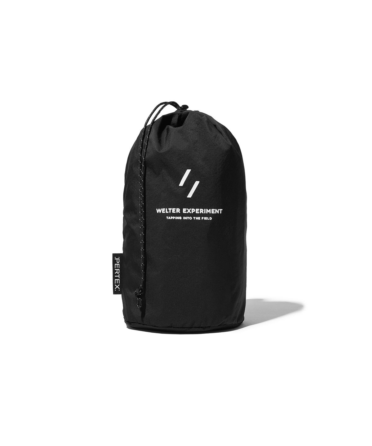 웰터 익스페리먼트(WELTER EXPERIMENT) PERTEX Stuff Bag Black (3L, 5L, 7L)
