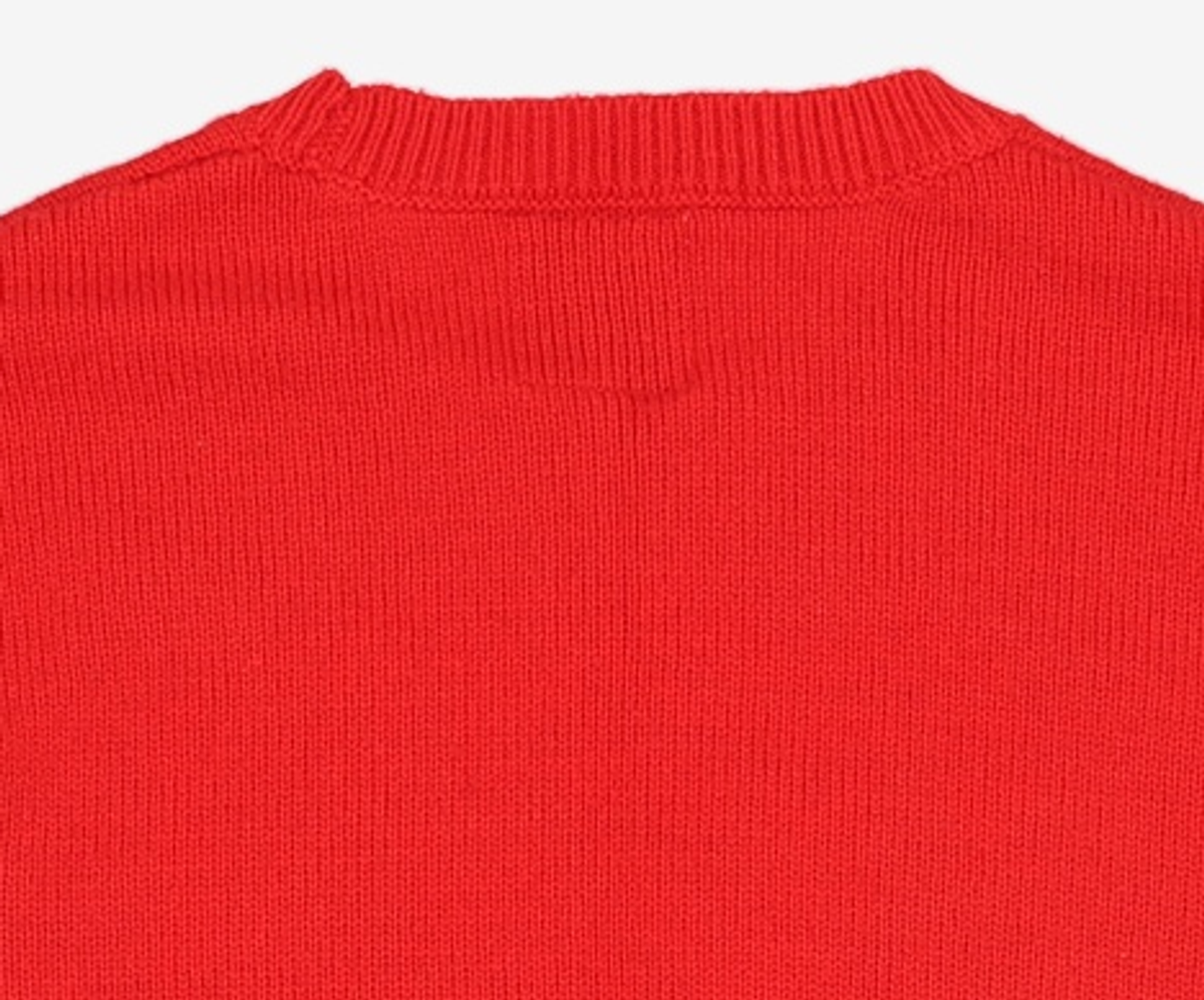 에이카화이트(AECA) AECA BIG LOGO WOOL KNIT [7color] L