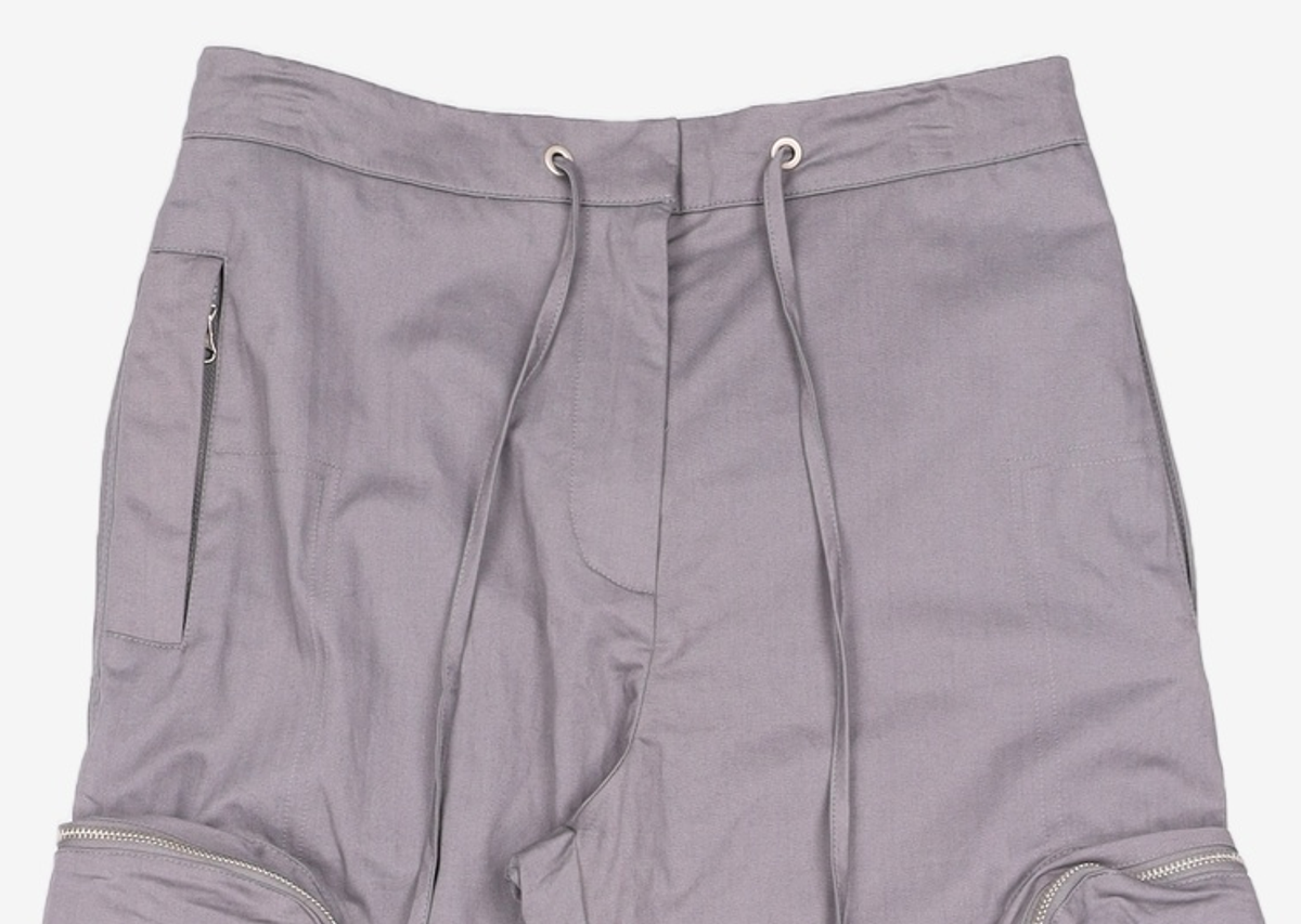 타입서비스(TYPESERVICE) Side Pocket Silhouette Pants [Charcoal] FREE