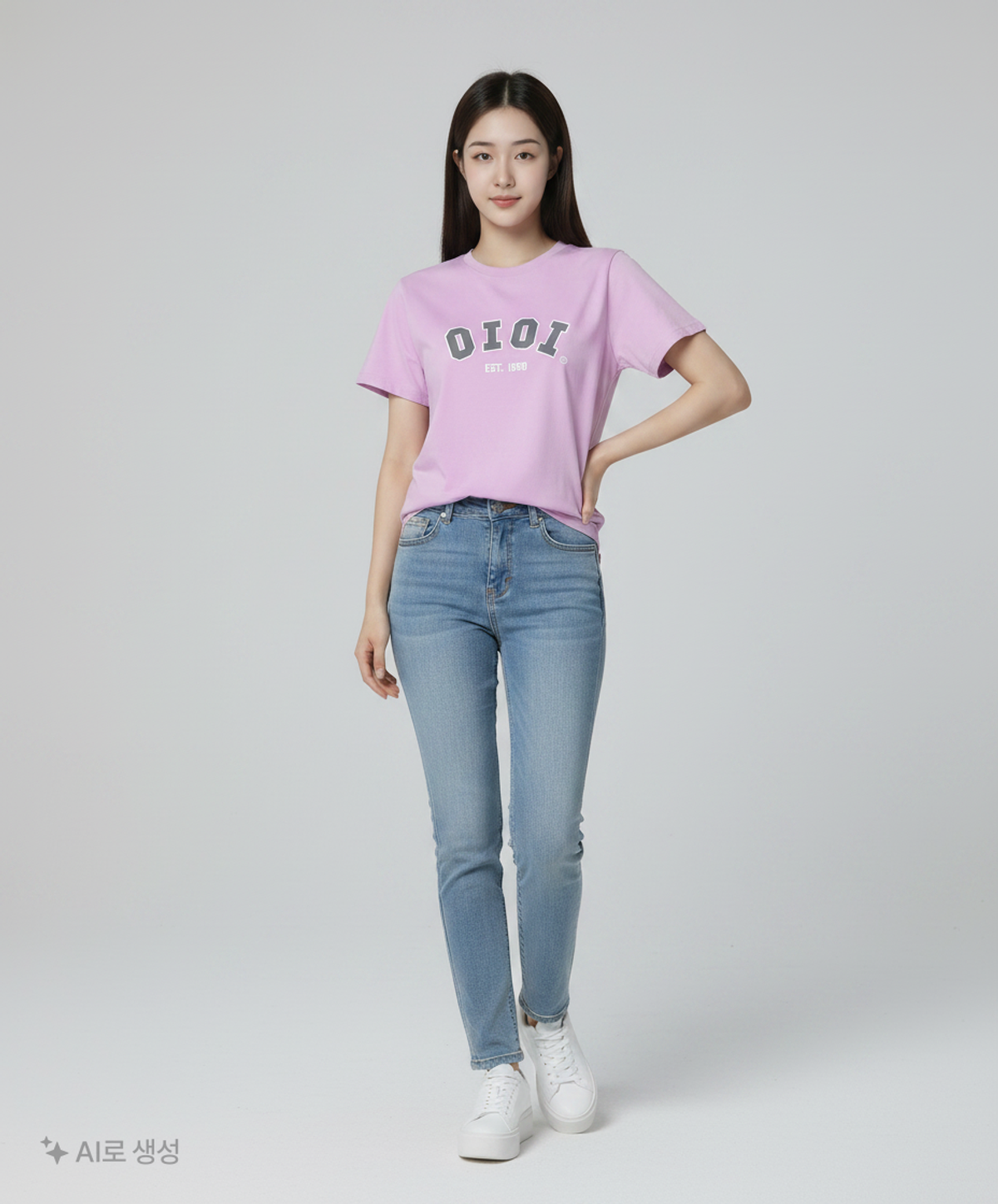 오아이오아이 컬렉션(OIOI COLLECTION) 2021 SIGNATURE T-SHIRTS [PURPLE] M