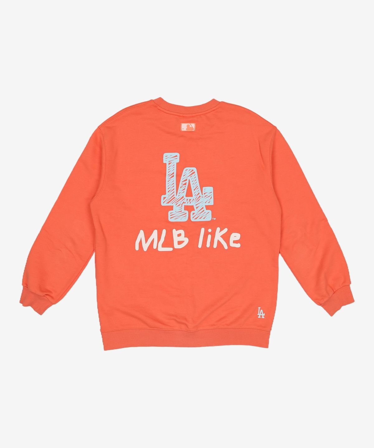 엠엘비(MLB) MLBLIKE 오버핏 맨투맨 LA (ORANGE) 85