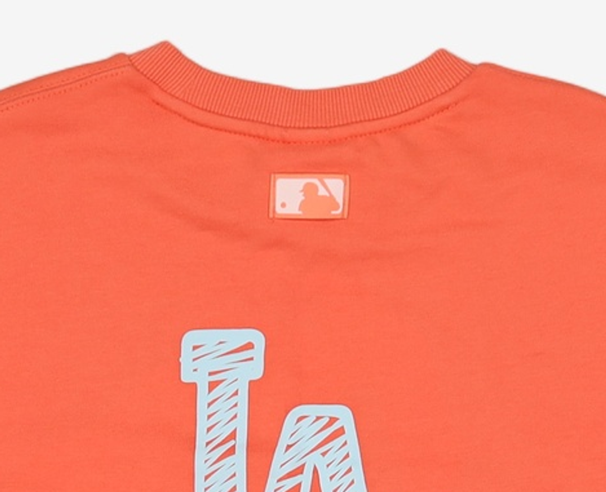 엠엘비(MLB) MLBLIKE 오버핏 맨투맨 LA (ORANGE) 85