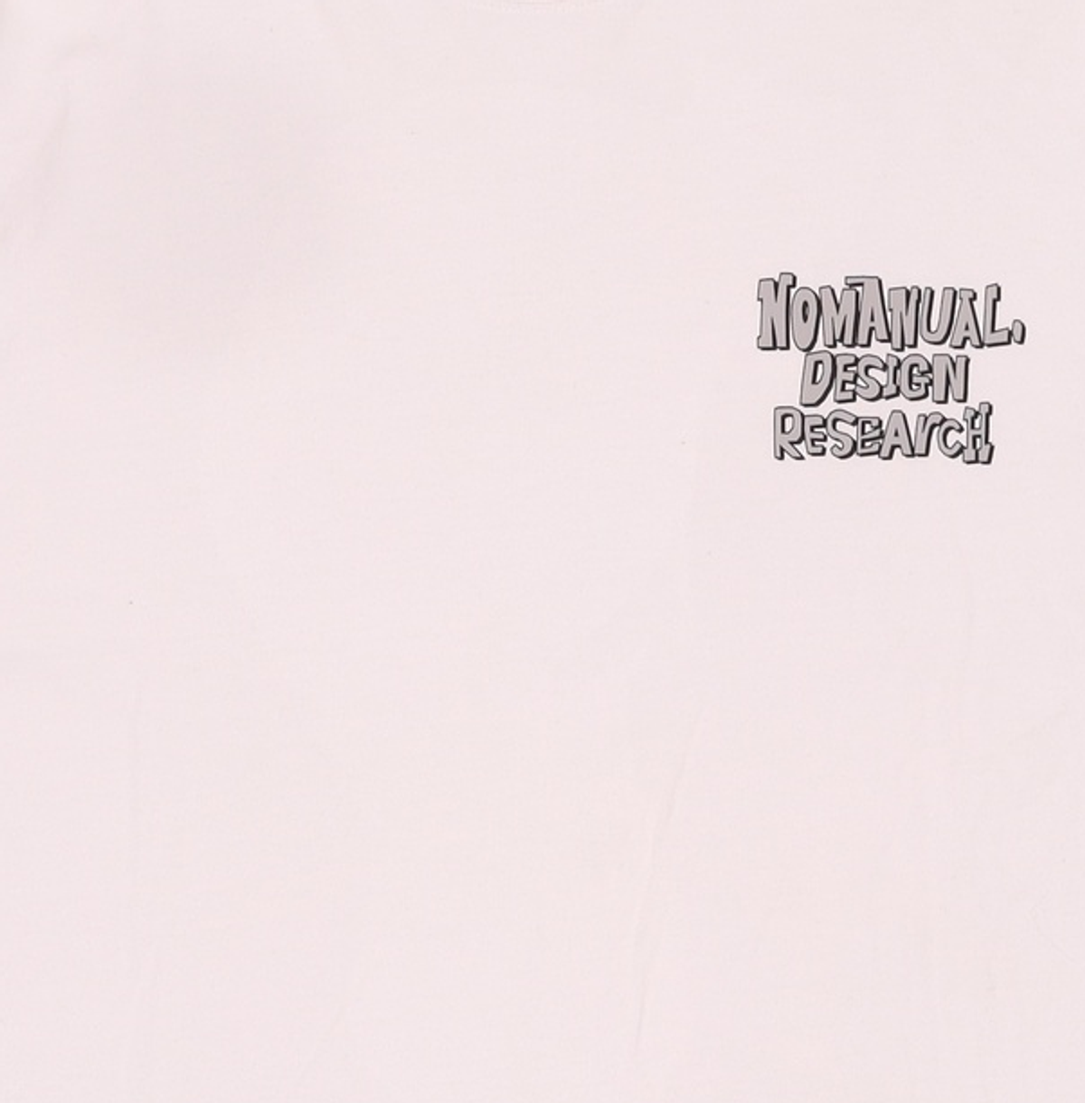노매뉴얼(NOMANUAL) 반소매 티셔츠 100