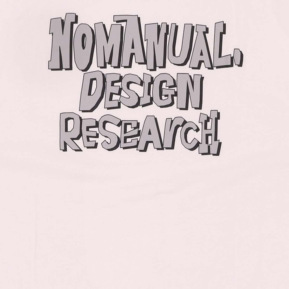 노매뉴얼(NOMANUAL) 반소매 티셔츠 100