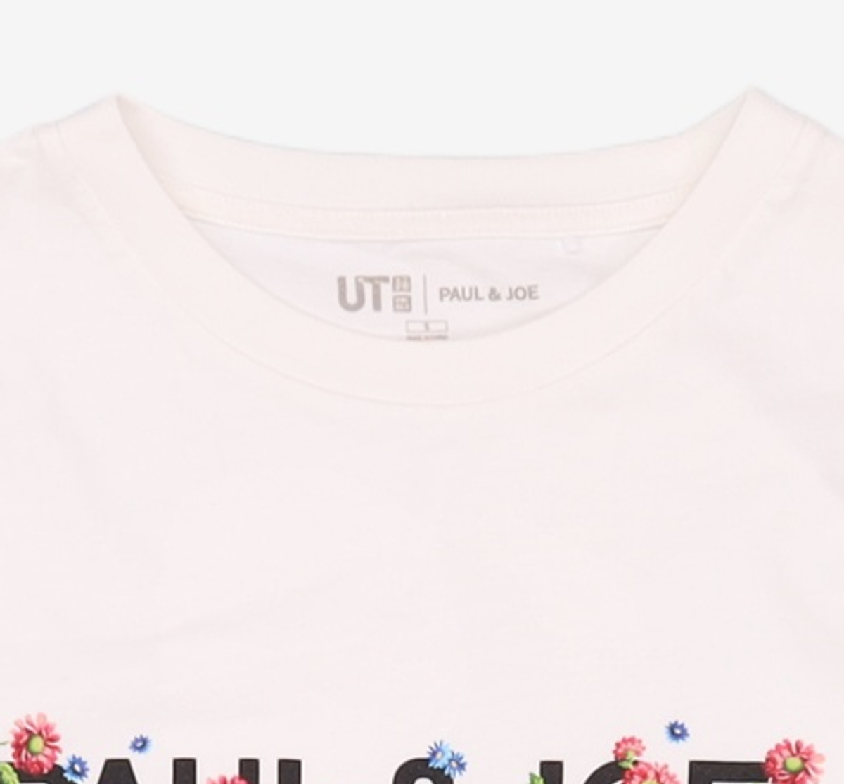 폴앤조 x 유니클로(PAUL & JOE x UNIQLO) 반소매 티셔츠 S