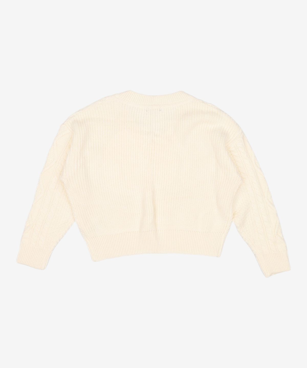 버커루(BUCKAROO) 여성 A/W 케이블조직 V넥 니트 B214KT830P FREE