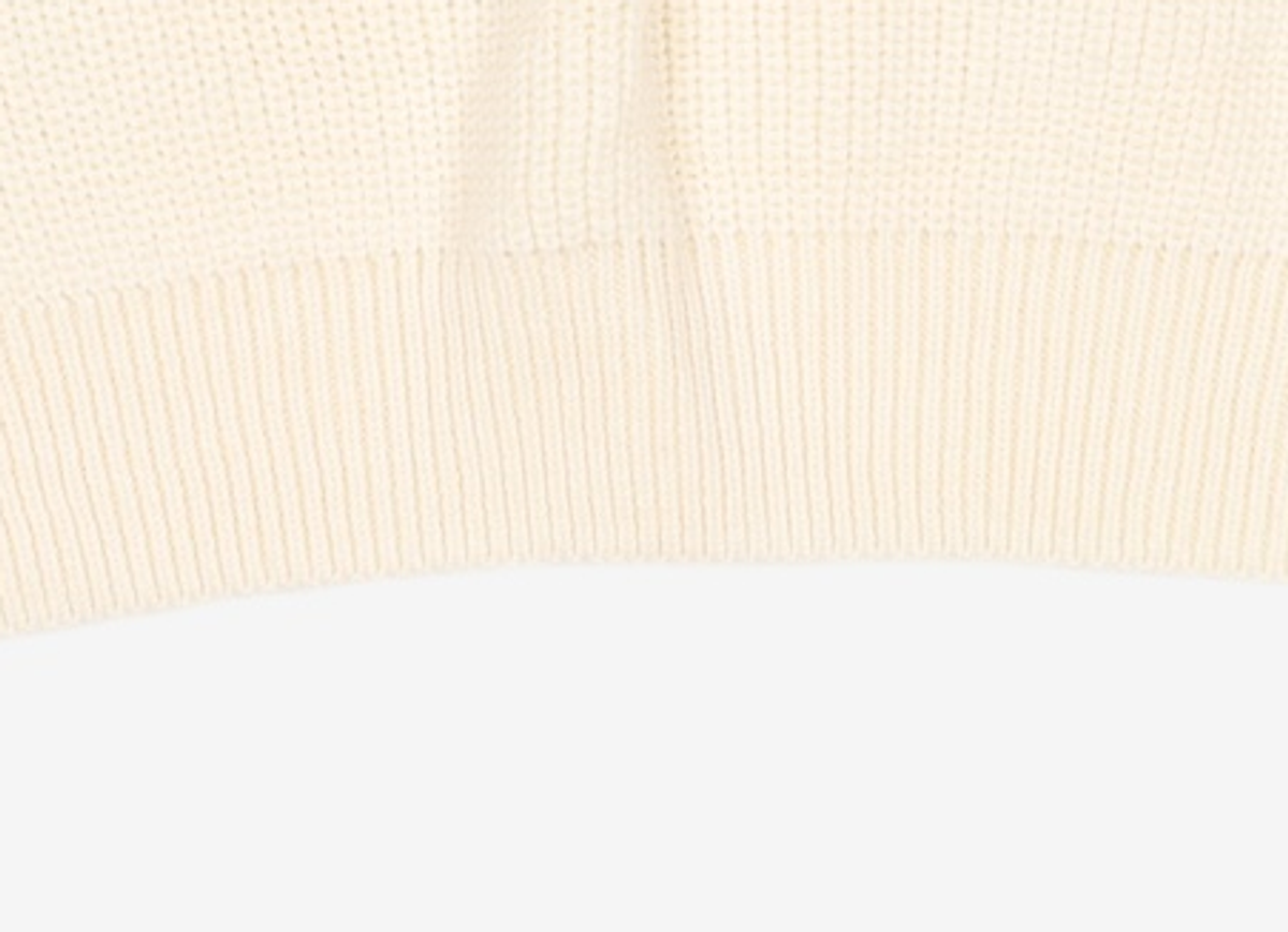 버커루(BUCKAROO) 여성 A/W 케이블조직 V넥 니트 B214KT830P FREE