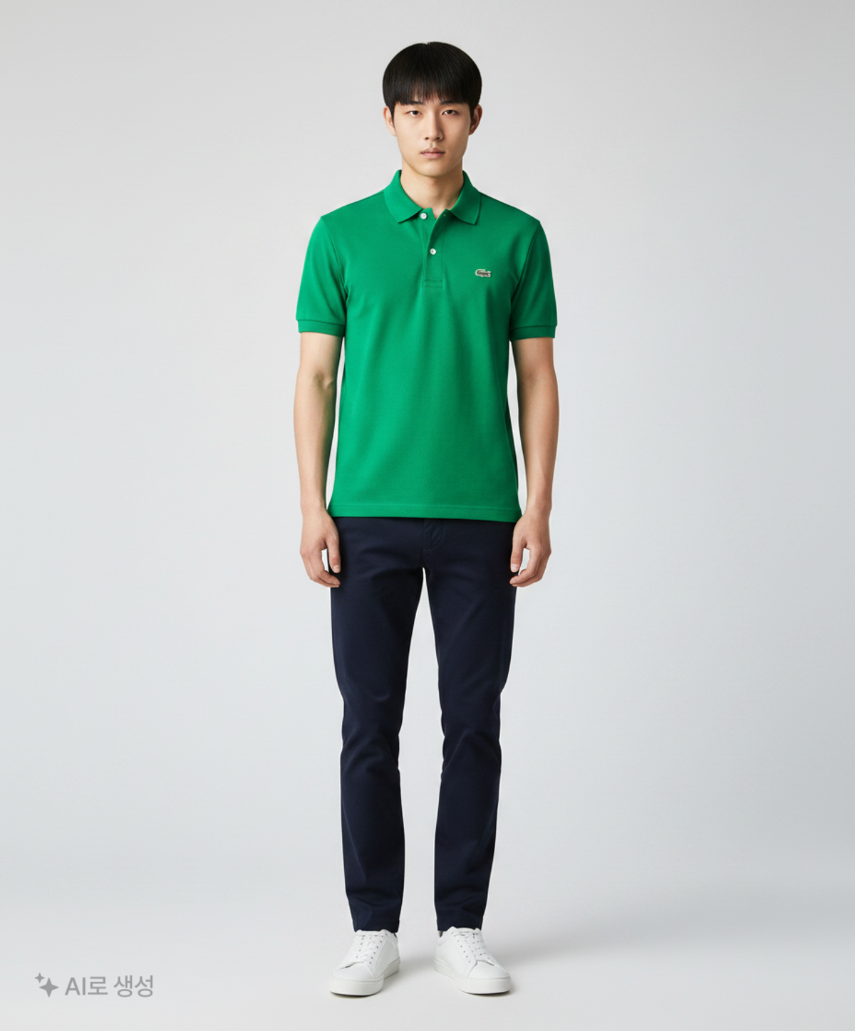 라코스테(LACOSTE) 남성 프렌치 레귤러핏 베이직 폴로 [그린] 5