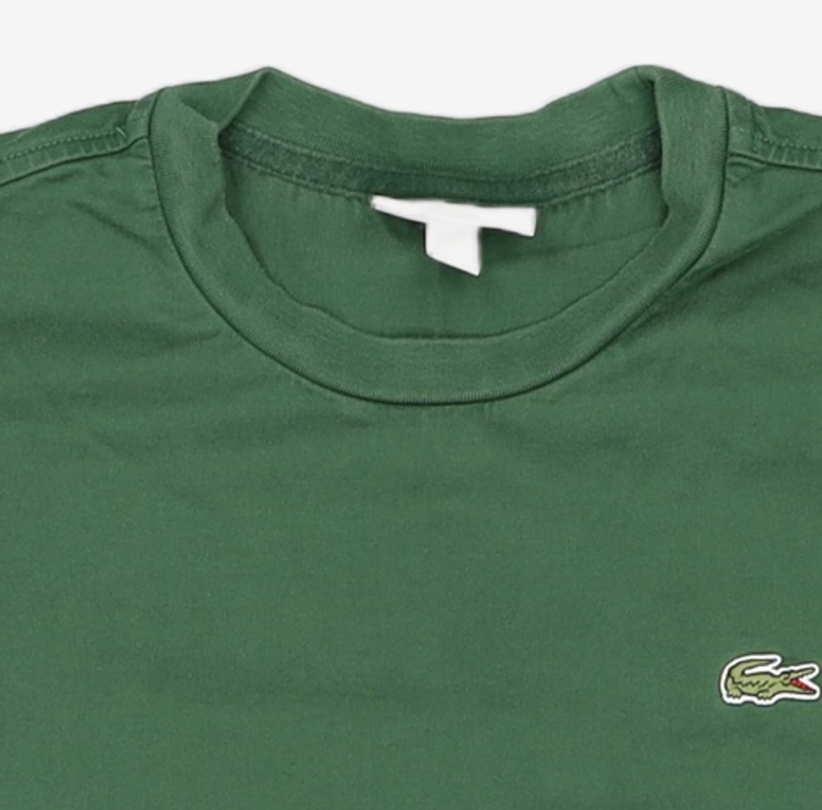 라코스테(LACOSTE) 남성 베이직 크루넥 티셔츠 [그린] S