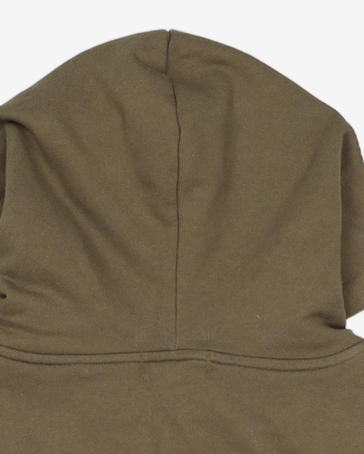 우알롱(WOOALONG) WAL signature crop hood zip-up - KHAKI S