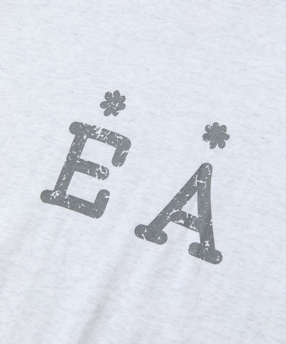 라이크 어 모즈(LIKE A MODS) EA 컷오프 하프 반팔티_멜란지