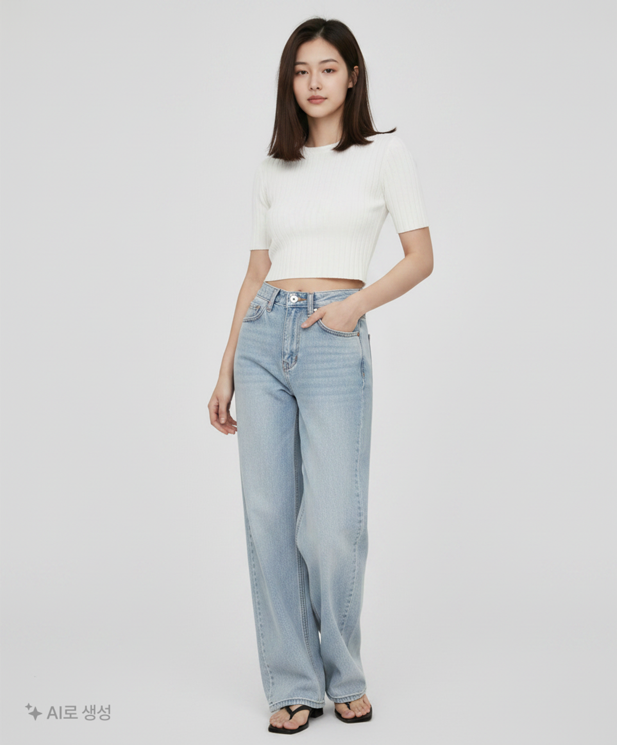 스파오(SPAO) 청/데님 팬츠 67
