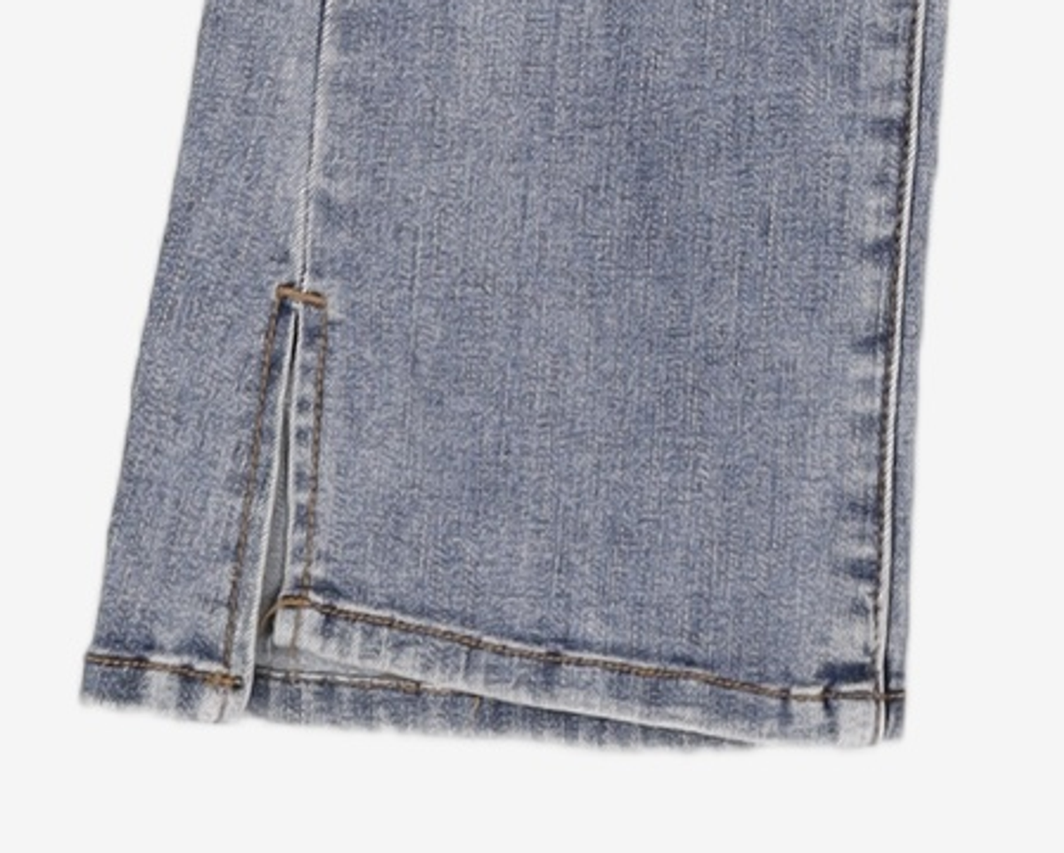 미쏘(MIXXO) 밑단 옆트임 슬림부츠컷 데님 MIWTJCT14J 28