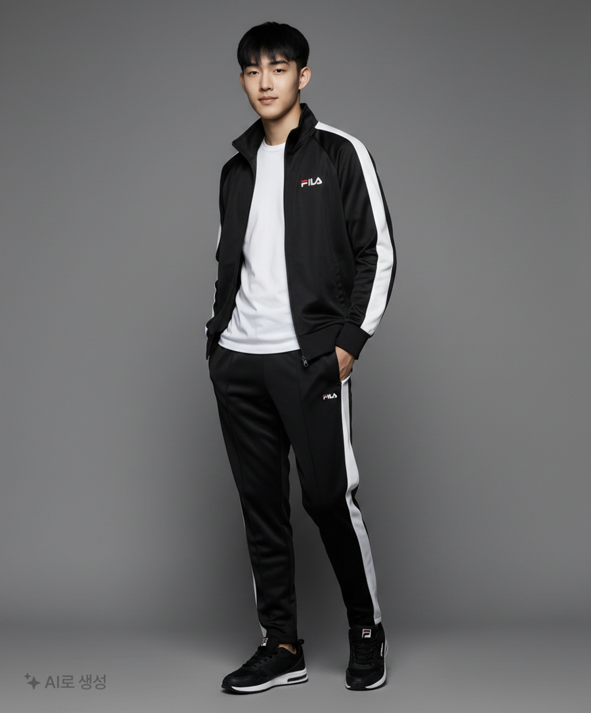 휠라(FILA) 트레이닝 재킷 S