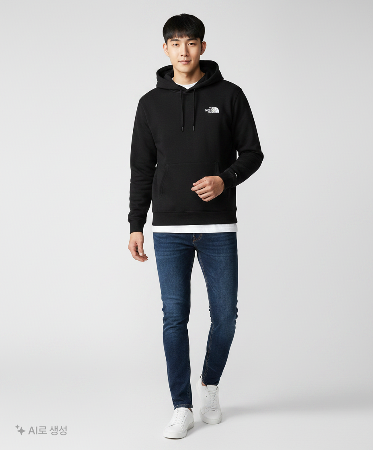 노스페이스(THE NORTH FACE) 후드 티셔츠 110