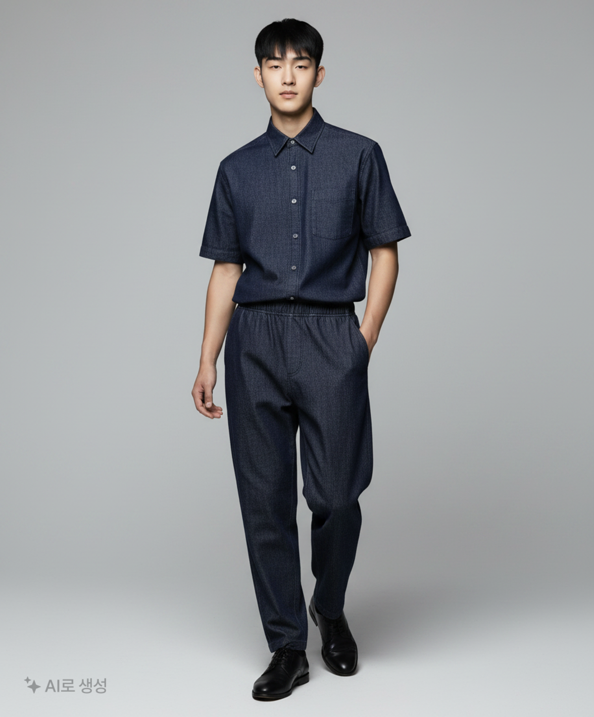 유니클로(UNIQLO) 청/데님 팬츠 L