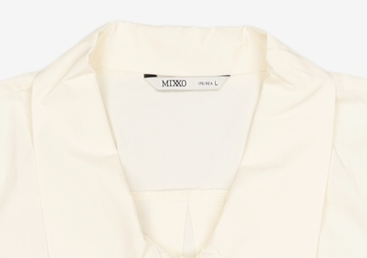 미쏘(MIXXO) 빅카라 포인트 셔츠 MIWYAB731C L