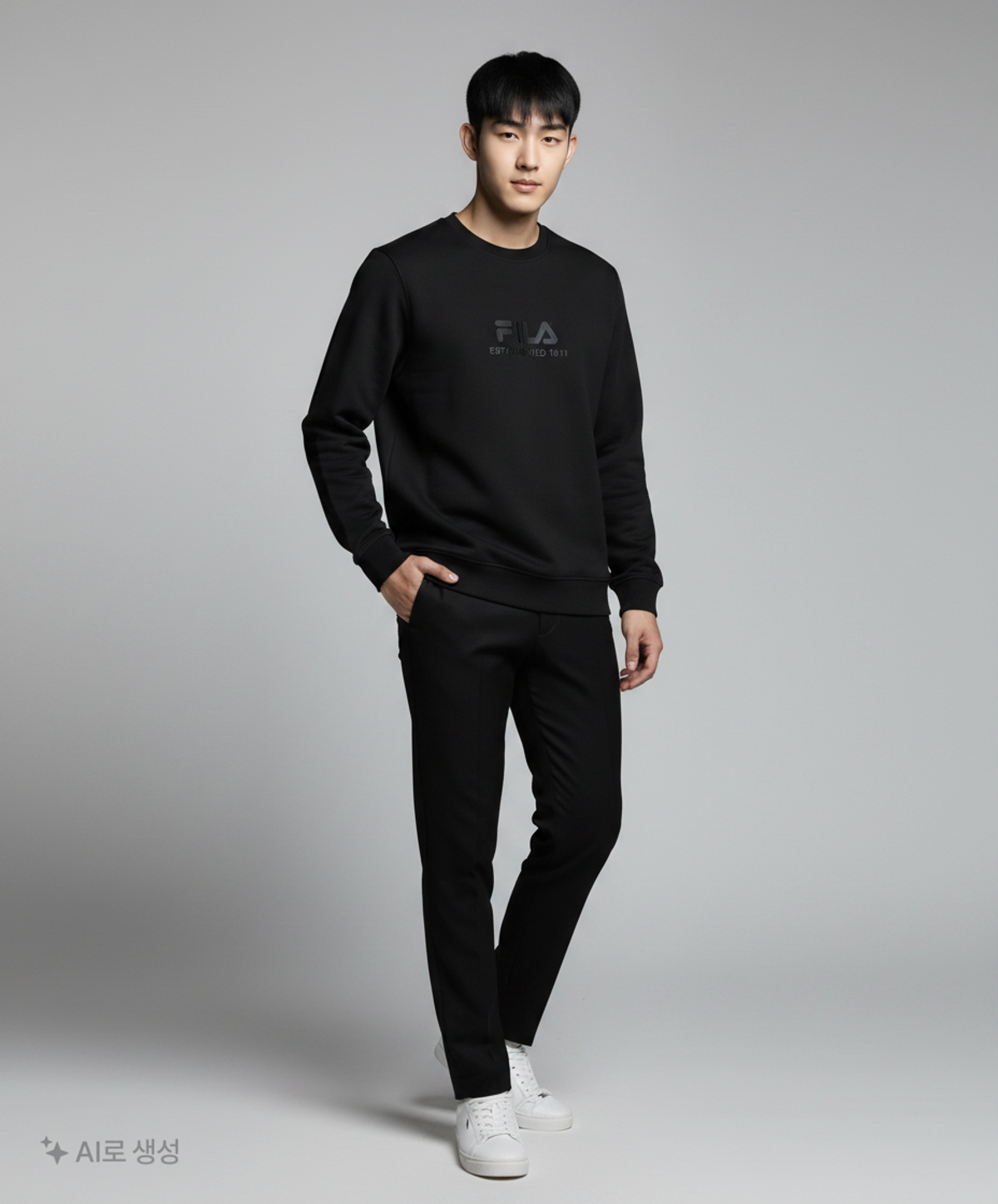 휠라(FILA) 긴소매 티셔츠 L