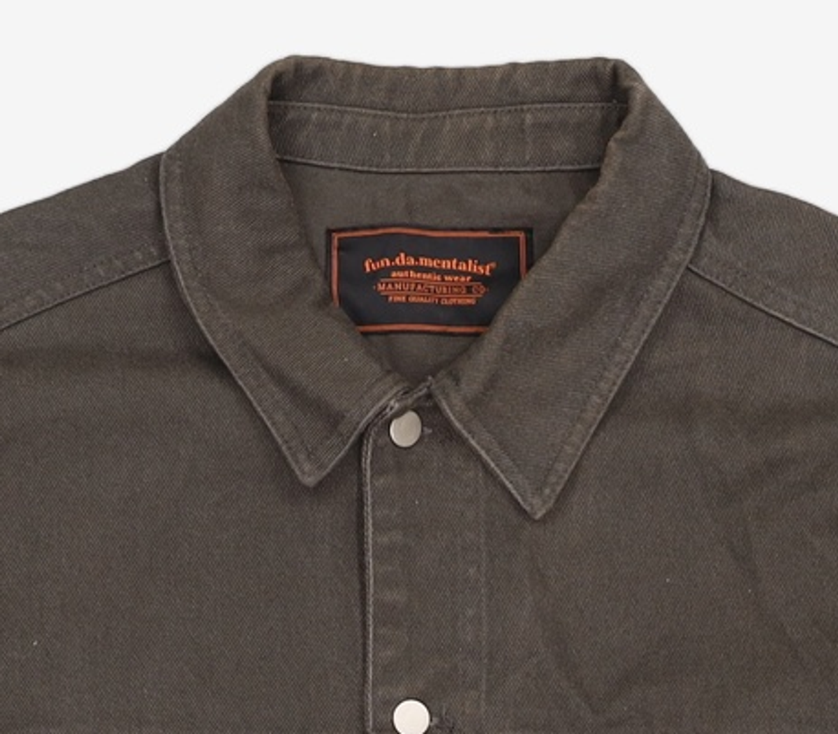 펀다멘탈리스트(FUNDAMENTALIST) 코튼트러커자켓 COTTON TRUCKER JACKET M