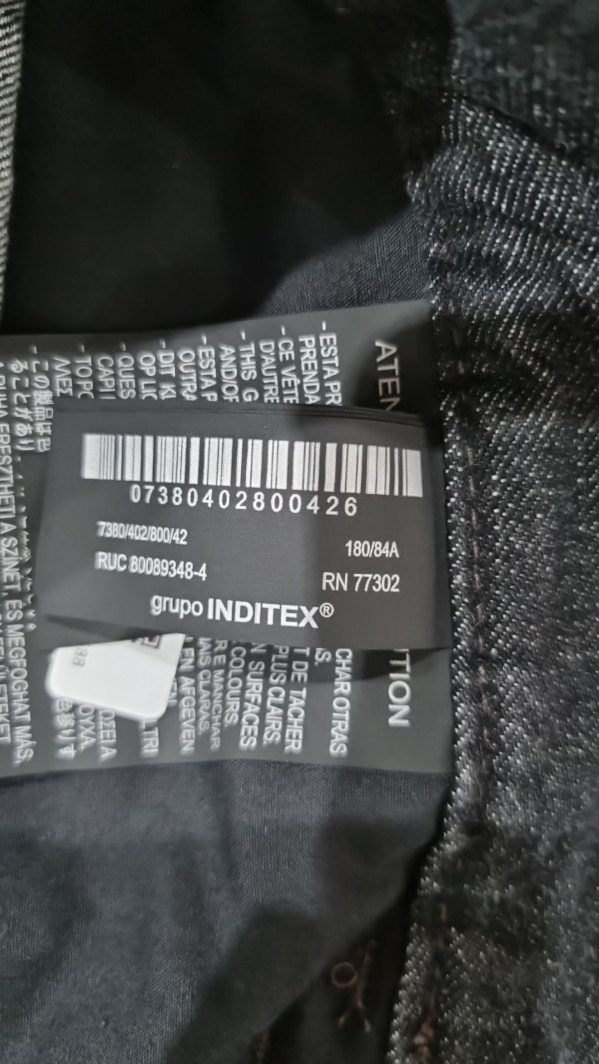자라(ZARA) 청/데님 팬츠 32