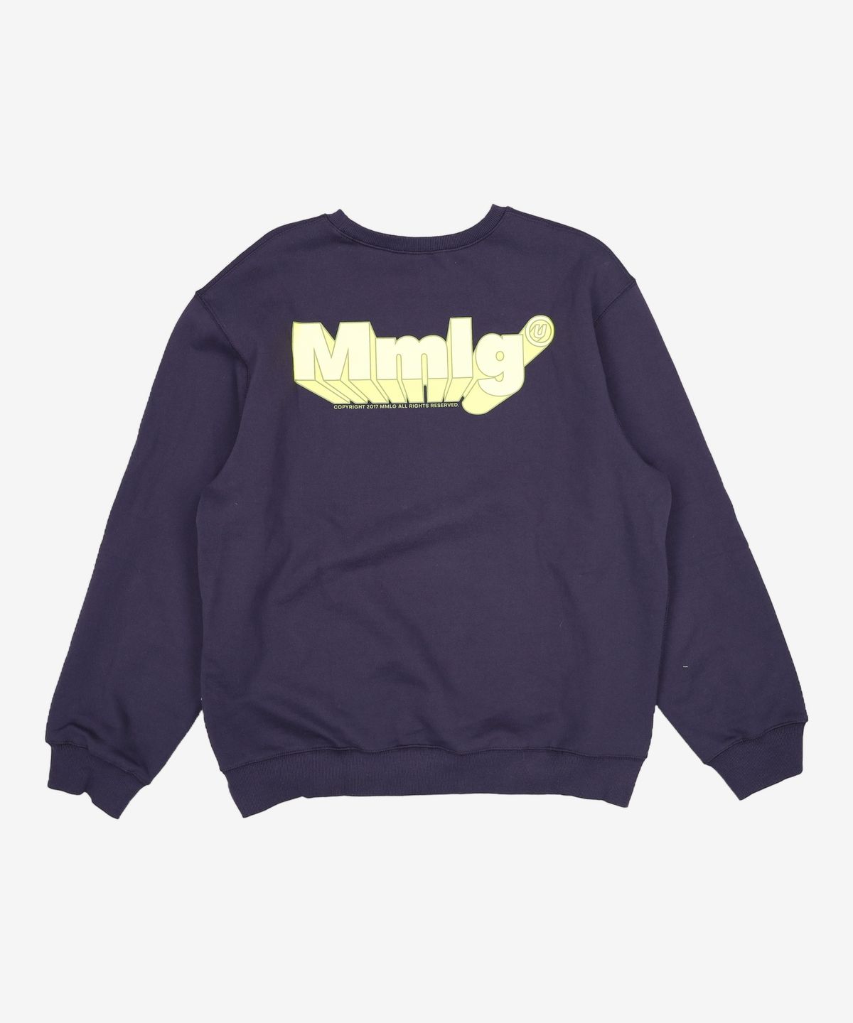 엠엠엘지(MMLG) [Mmlg] CARTOON SWEAT (PURPLE NAVY) L