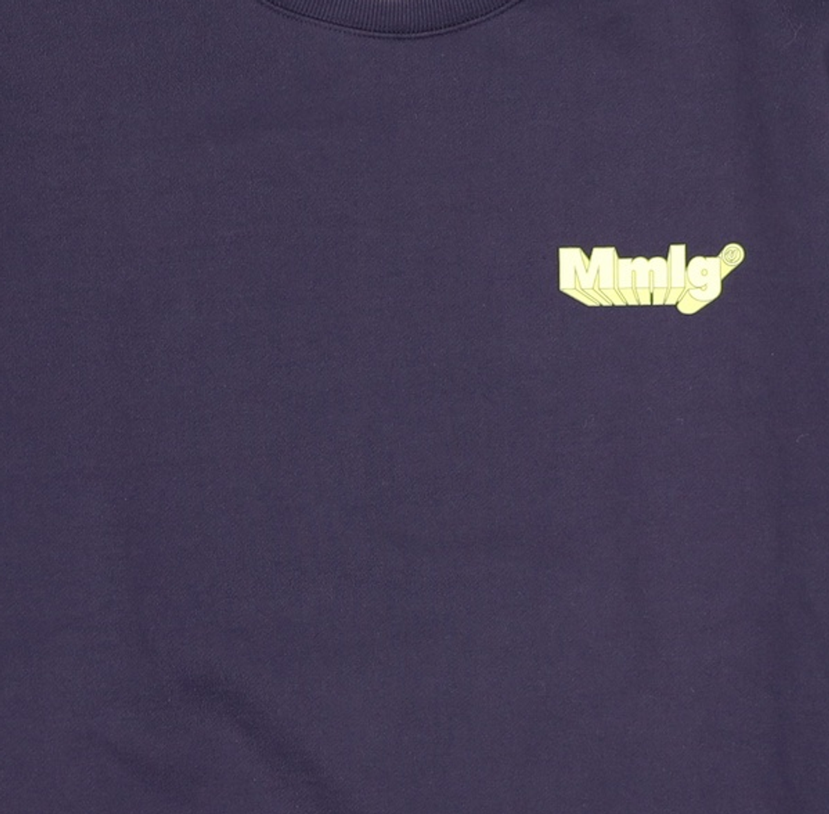 엠엠엘지(MMLG) [Mmlg] CARTOON SWEAT (PURPLE NAVY) L