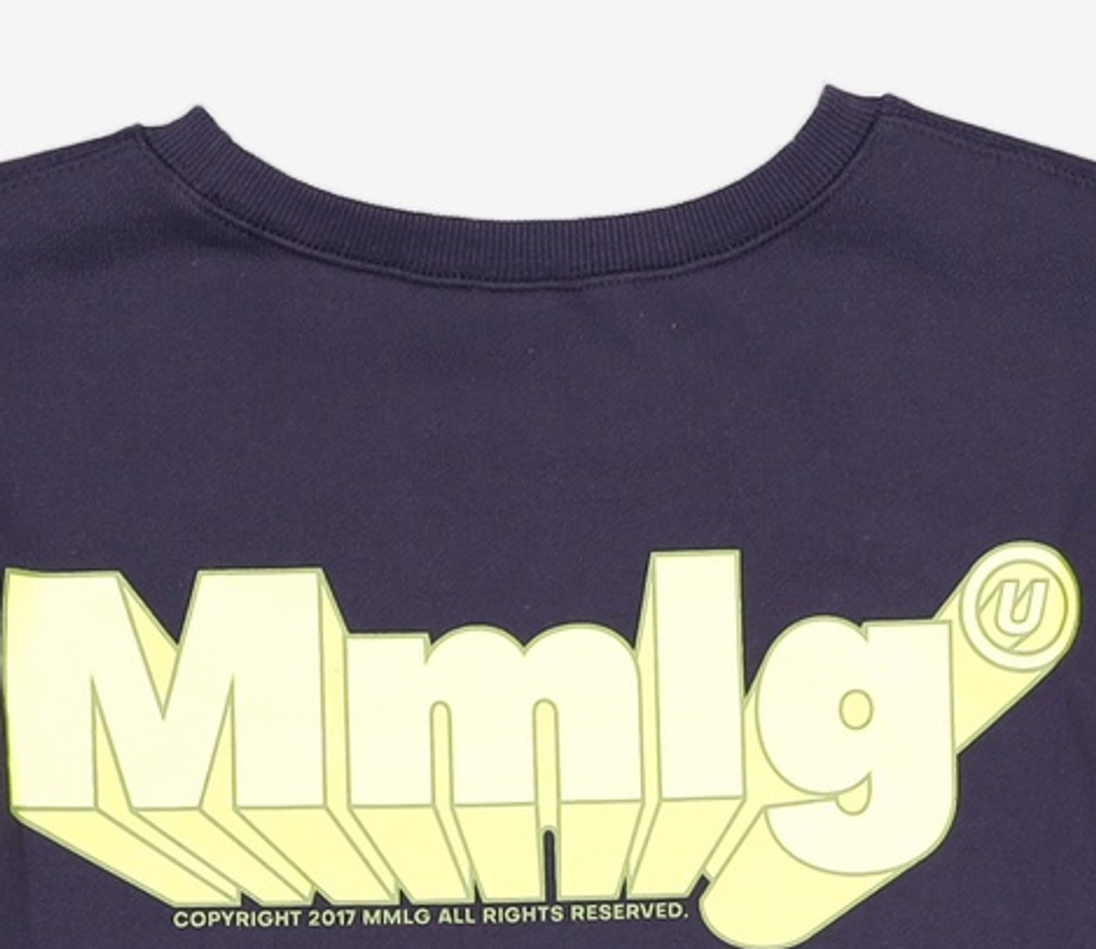 엠엠엘지(MMLG) [Mmlg] CARTOON SWEAT (PURPLE NAVY) L