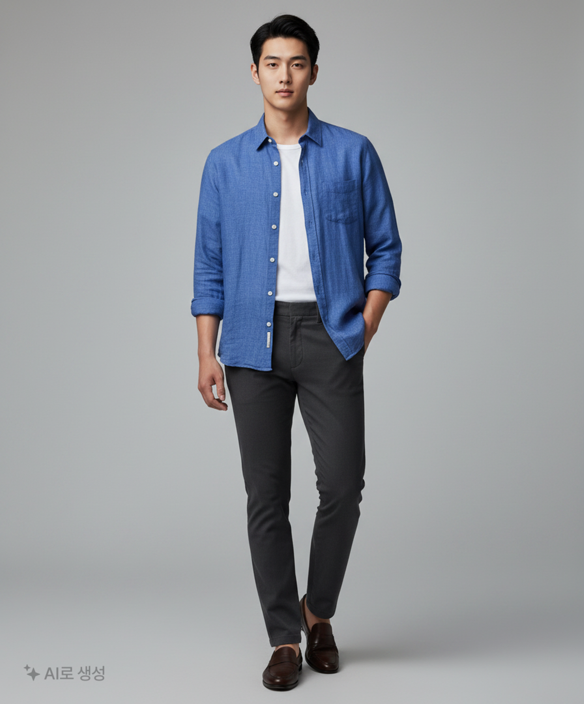 유니클로(UNIQLO) 캐주얼 셔츠 L