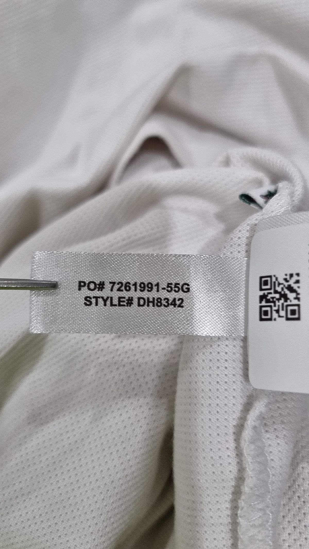 라코스테(LACOSTE) 공용 베이직 반팔 폴로 [화이트] XXL
