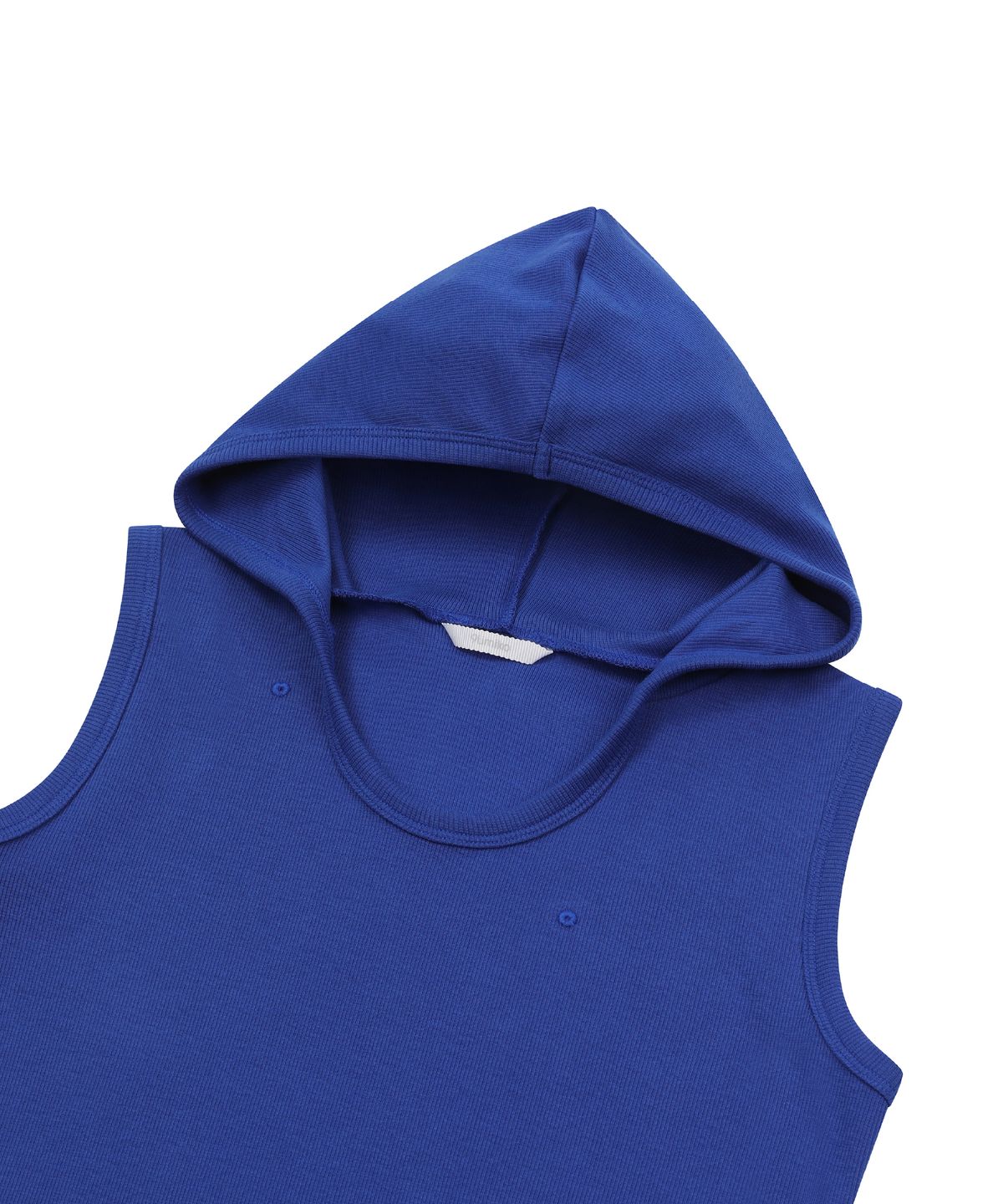 구미코(9UMIKO) MOSQUITO HOODIE SLEEVELESS BLUE