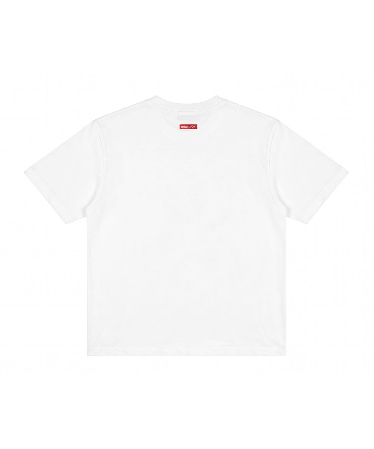 마크모크(MAC MOC) [마크모크X나무13] Ruka 루카 반팔 티셔츠_White