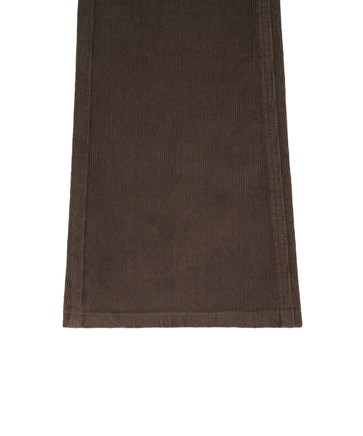 페플리(PEPLEE) Banding Corduroy Boots Cut Pants (Brown)