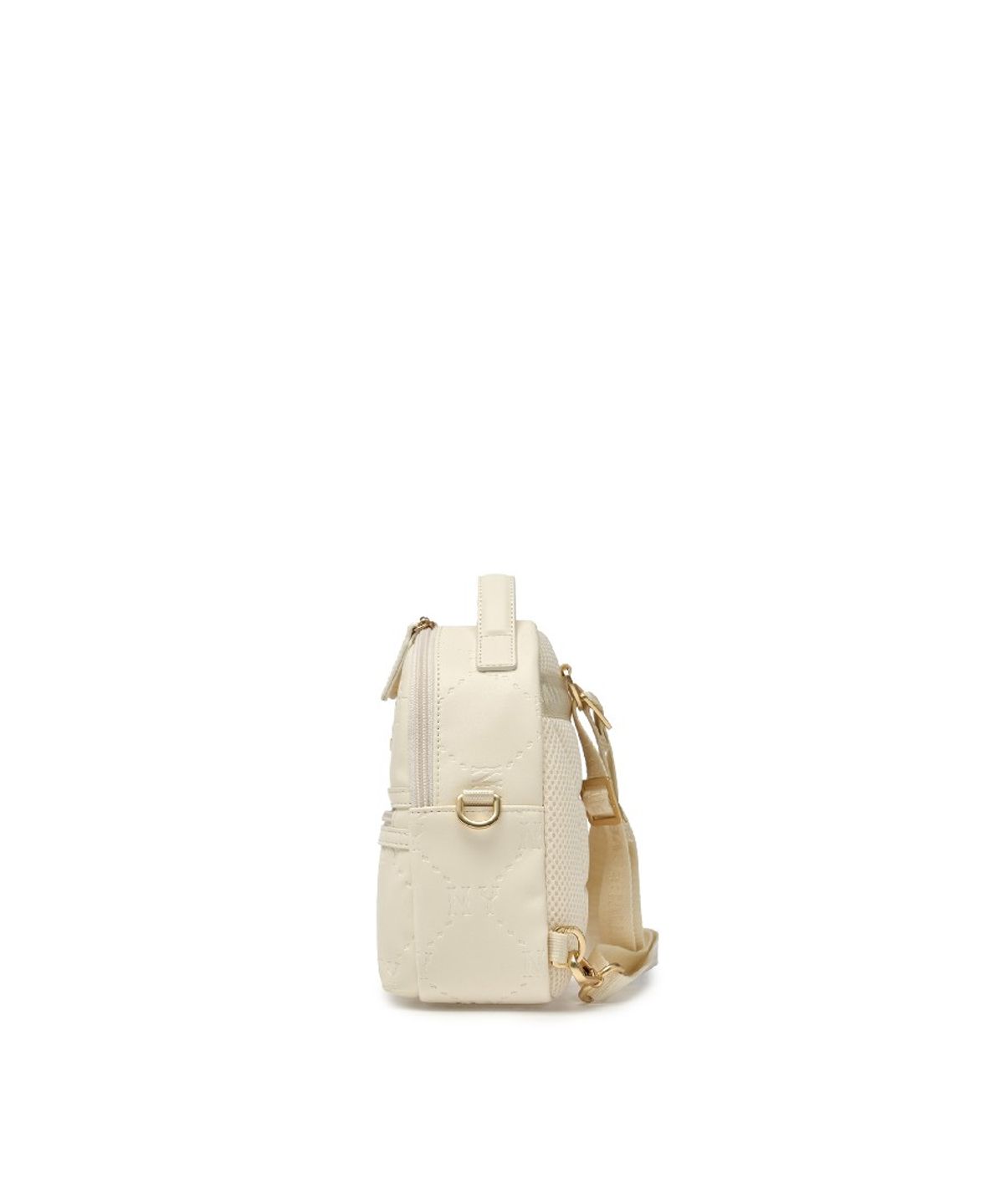 엠엘비 키즈(MLB KIDS) 모노그램 엠보 미니 백팩 NY (Cream)