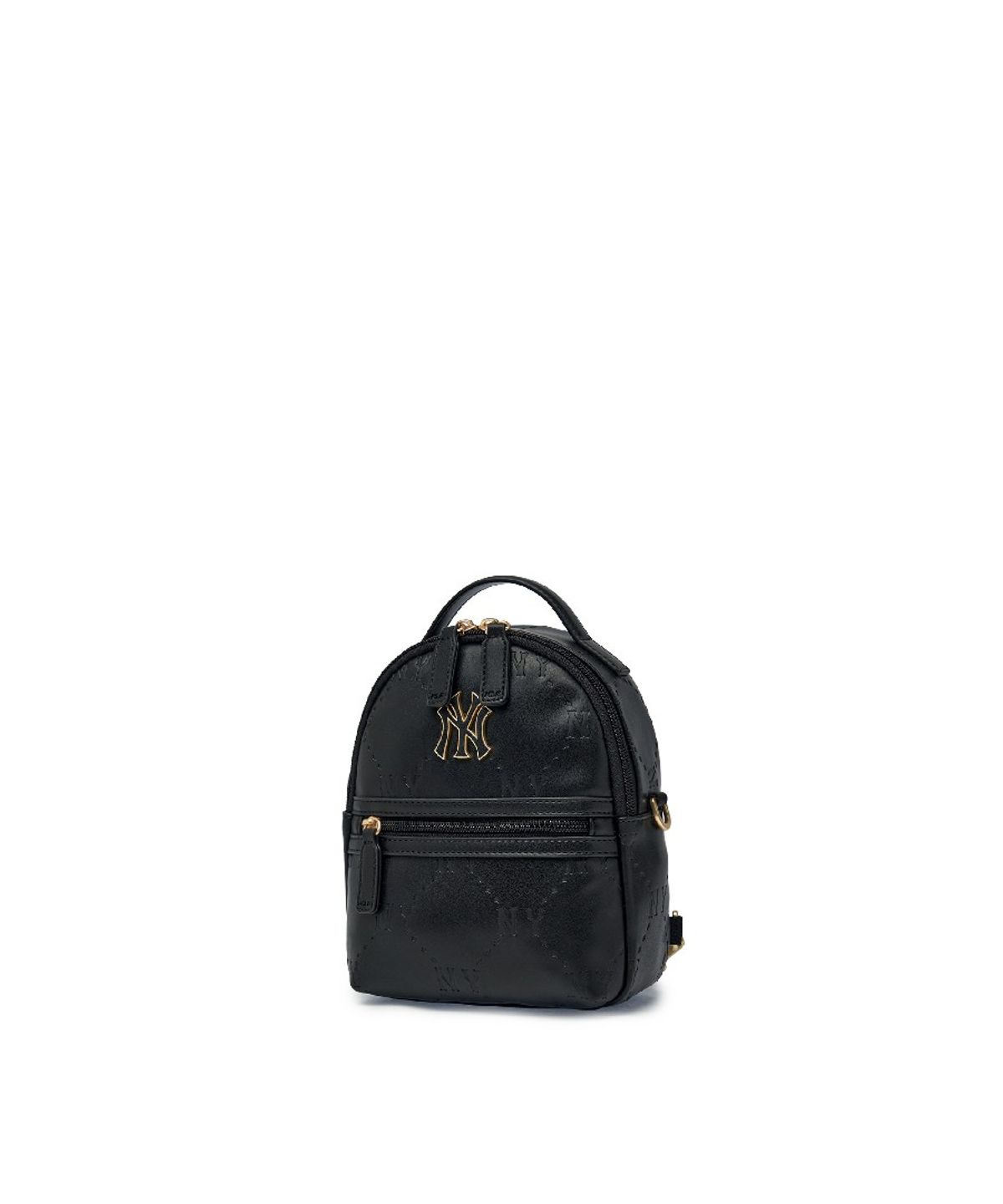 엠엘비 키즈(MLB KIDS) 모노그램 엠보 미니 백팩 NY (Black)