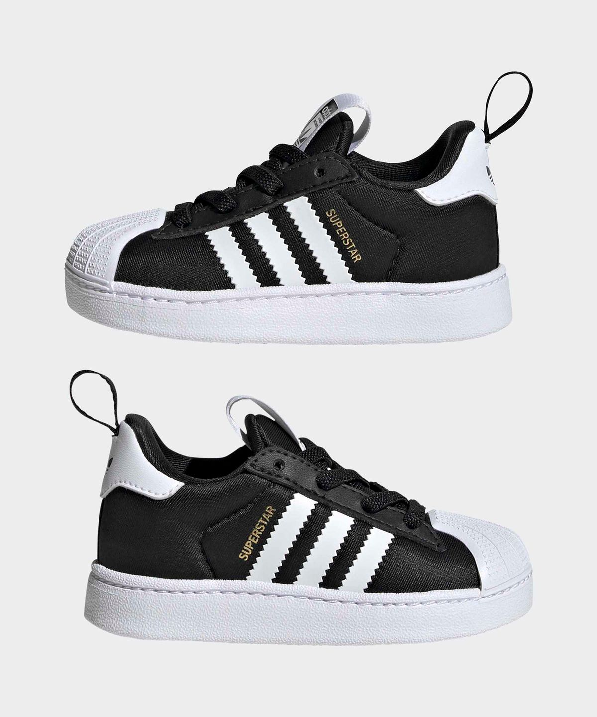 아디다스 키즈(ADIDAS KIDS) 슈퍼스타 퀵콘 인펀트 - 블랙 / KK2177