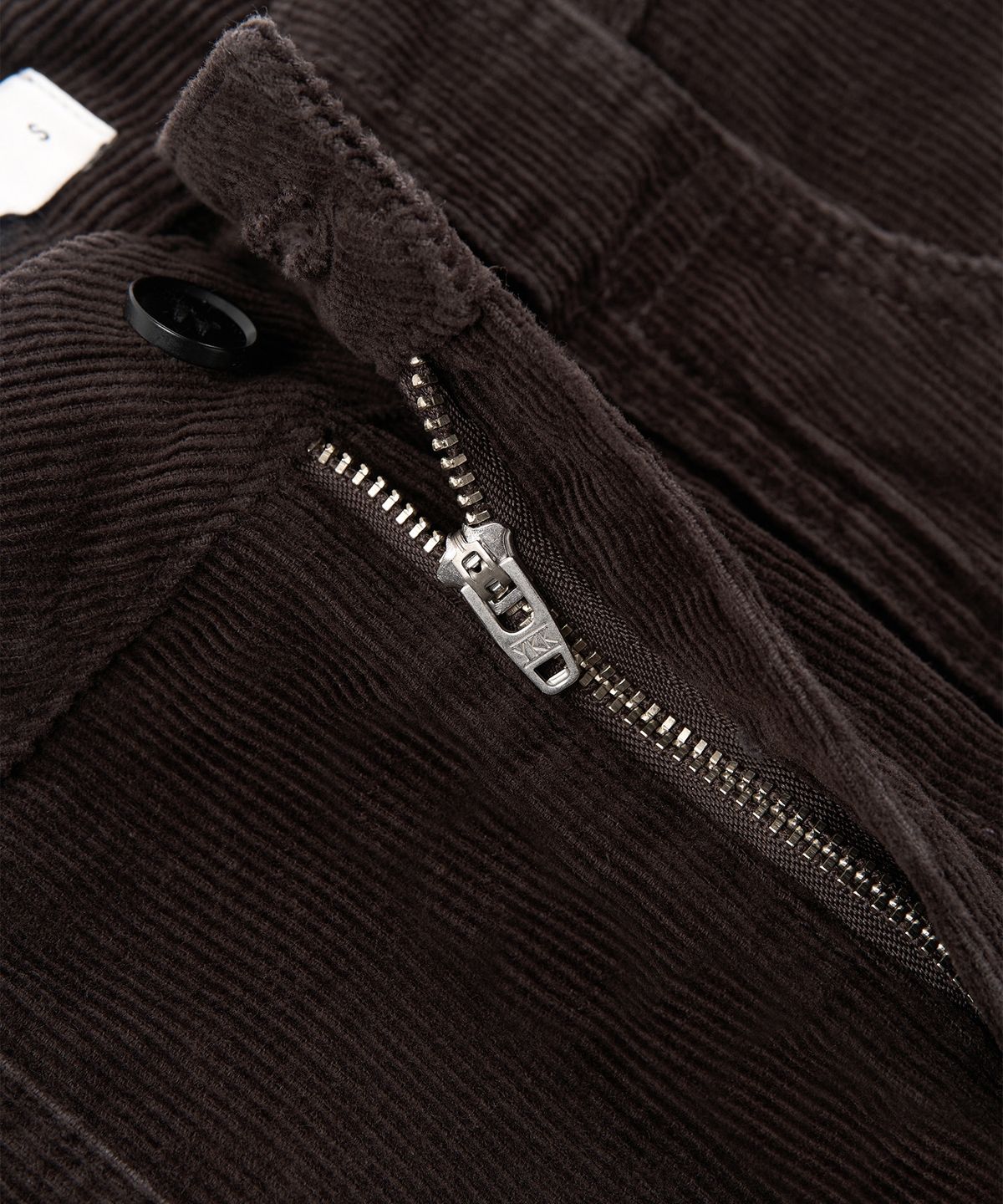 페플리(PEPLEE) Corduroy Mini Pocket Boots Cut Pants (Brown)