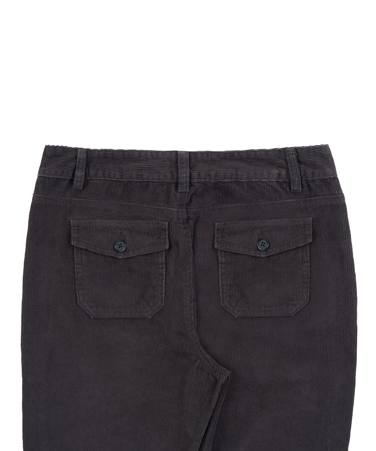 페플리(PEPLEE) Corduroy Mini Pocket Boots Cut Pants (Charcoal)