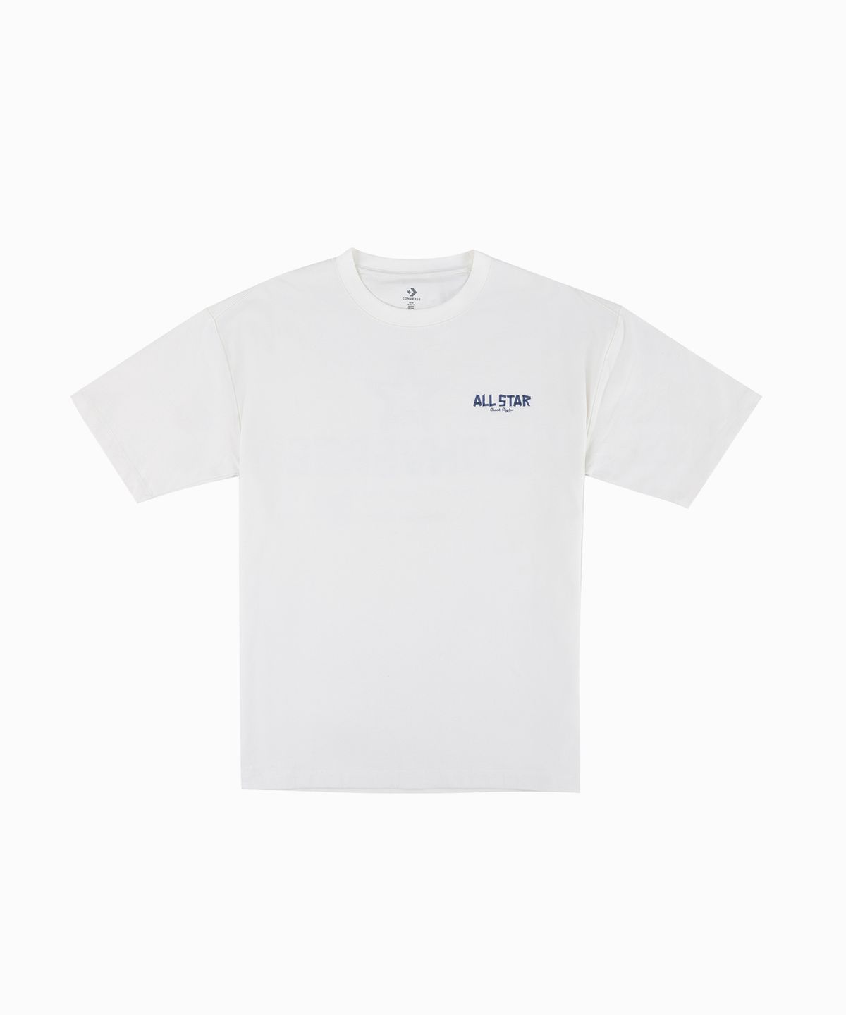 컨버스(CONVERSE) 피치드 레트로 로고 티셔츠 에그렛 MCK074-W2Y