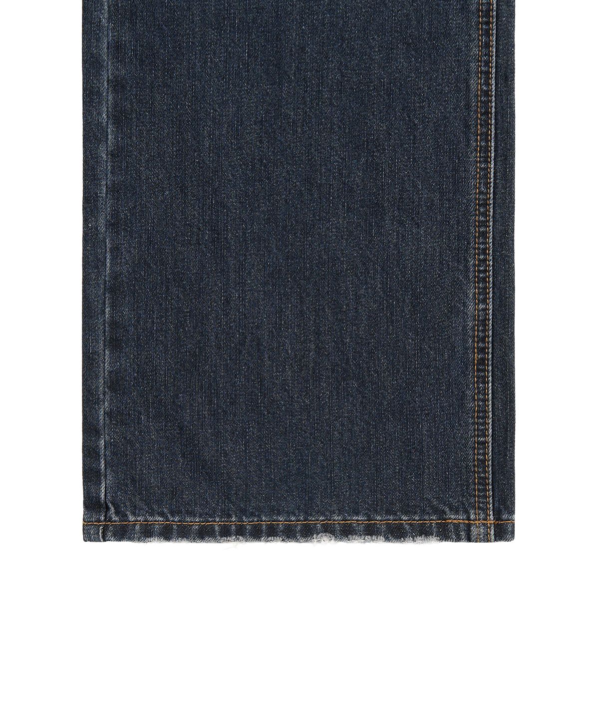 페플리(PEPLEE) Low Rise Straight Denim Pants (Deep Blue)