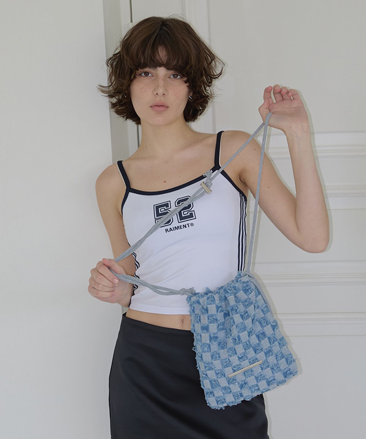 레이몬트(RAIMENT) Flow Bag_LIGHT DENIM