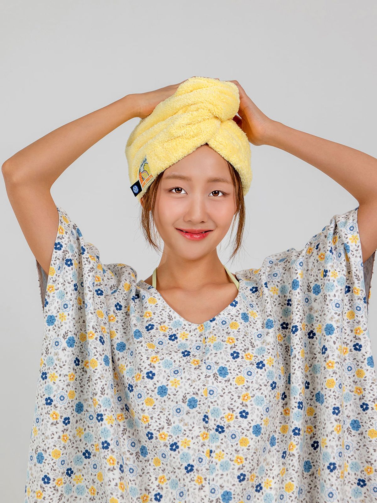 스윙앤슬라이드(SWING SLIDE) 헤어 드라이 타월 헤어터번 (3컬러)