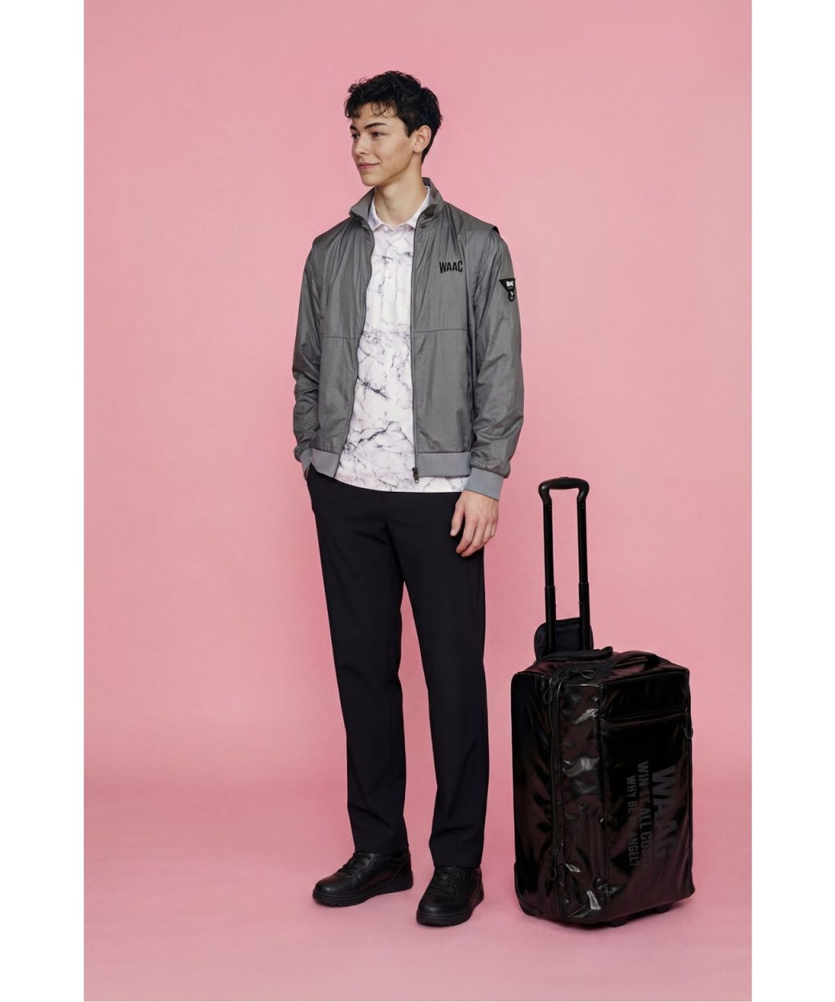 왁(WAAC) Men Cool Player s Pants WMPNM26400BKX