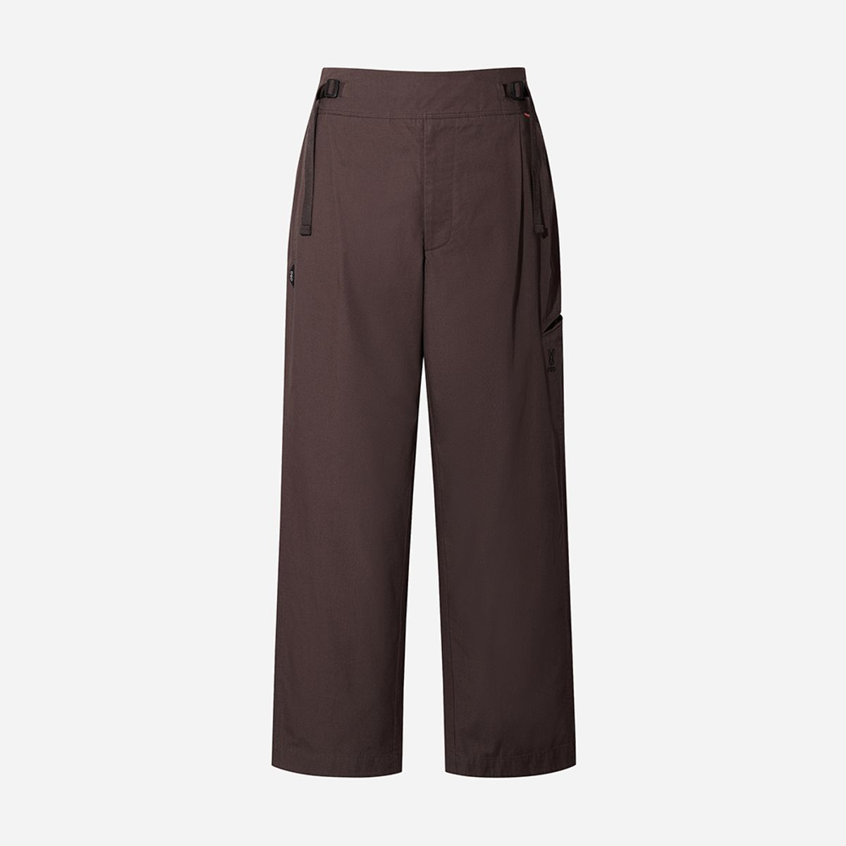 디오디(DOD) 벨티드 벌룬 와이드핏 팬츠(BROWN)