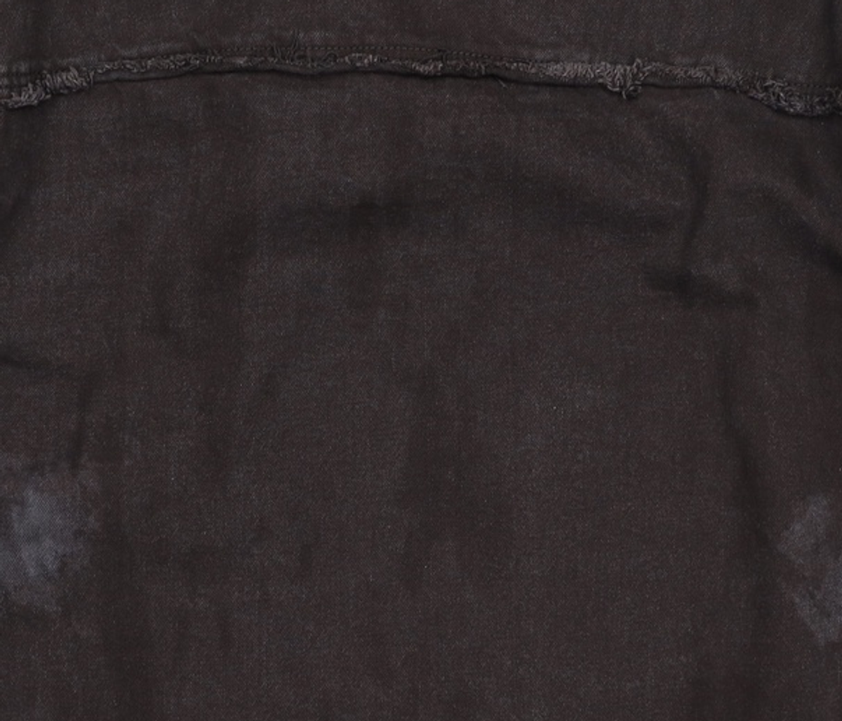 메종미네드(MAISON MINED) BALIN ZIPPER DENIM JACKET BLACK M