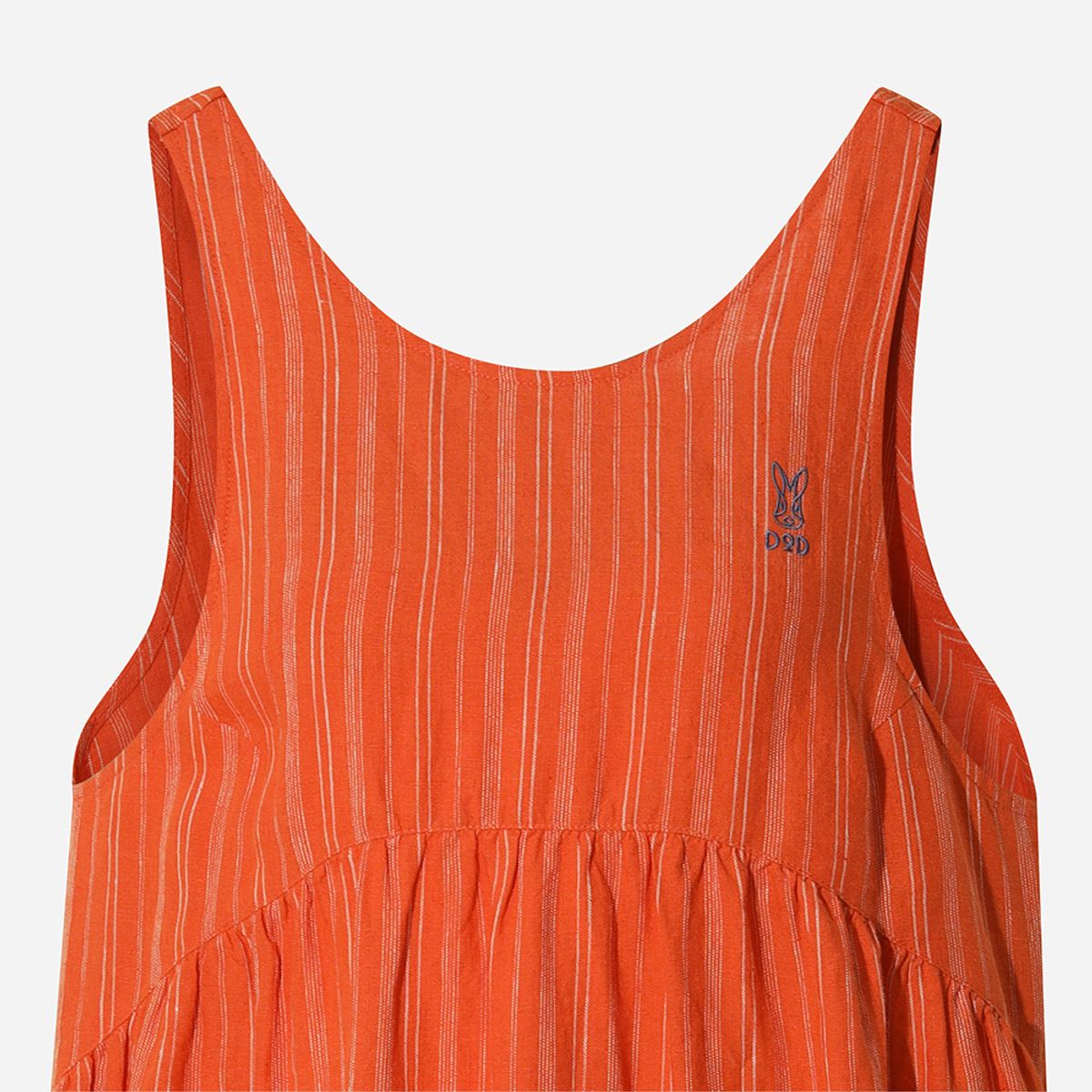 디오디(DOD) 여성) 마사 스트라이프 원피스(ORANGE)