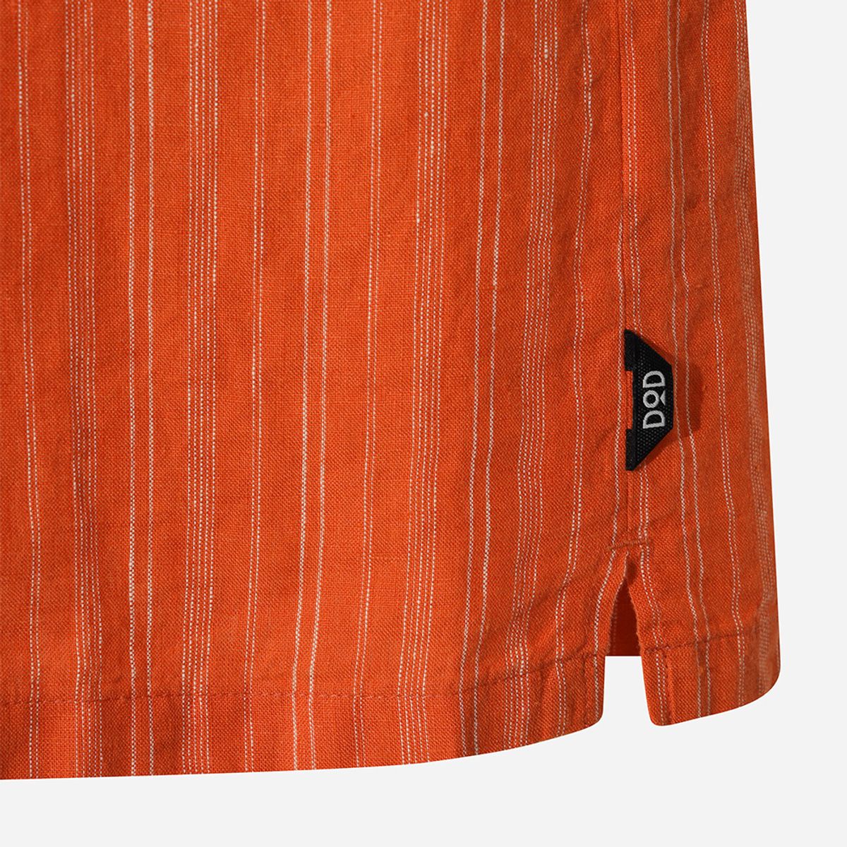 디오디(DOD) 마사 스트라이프 반팔 셔츠(ORANGE)